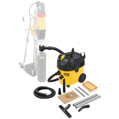 REMS Pull M Grovdammsugare med sugrotor, 1200 W, M-klass