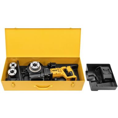 REMS Akku-Amigo 22V Gängmaskin med batteri och laddare