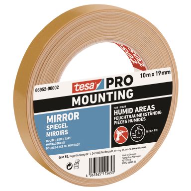 Tesa 66952-00002-00 Monteringstape 10 m x 19 mm