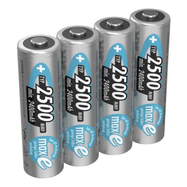 Ansmann 5035442 Batteri laddningsbart, Mignon AA, NiMH, 4-pack