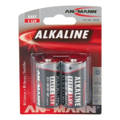 Ansmann 1513-0000 Alkaliparisto Baby C/LR14, 2 kpl