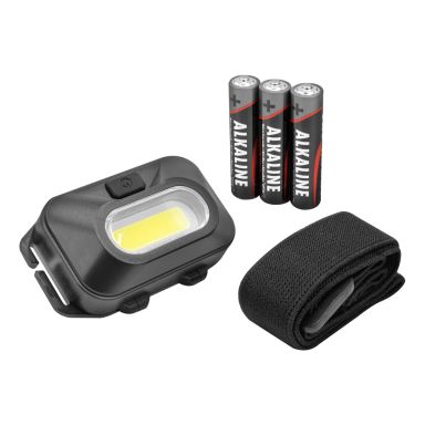 Ansmann HD120B Pandelampe med batteri, 125 lm