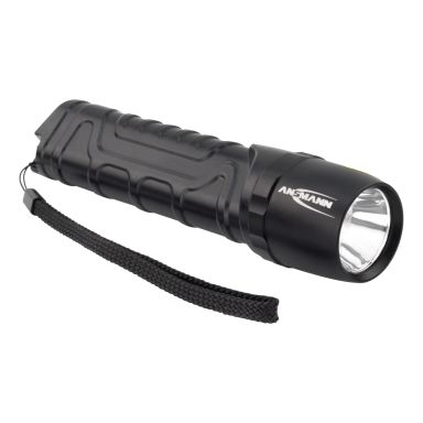 Ansmann M900P Ficklampa med batterier, vattentät