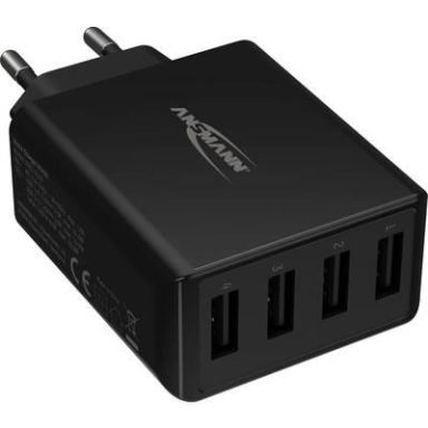 Ansmann HC430 svart USB-laddare svart