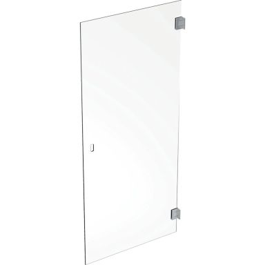Contura Showerama Art Duschdörr silver/klarglas, 2 m