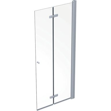 Contura Showerama Duschdörr silver/klarglas, höger