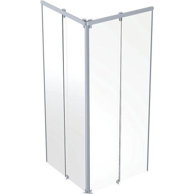 Contura Showerama 10-5 Duschvägg 90 x 90 x 200 cm, kvadratisk