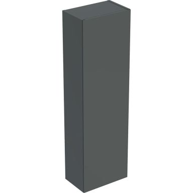 Ifö Elegant Halvhögskåp 1 dörr, 3 hyllor, grå matt
