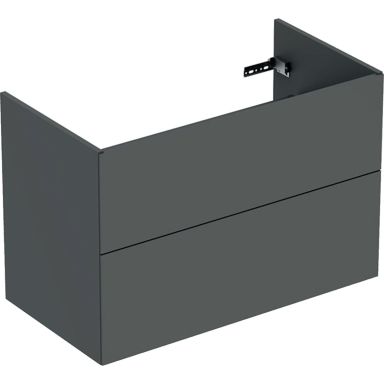 Ifö Elegant Tvättställsskåp 2 lådor, grå