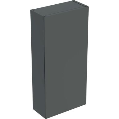 Ifö Elegant Överskåp 1 dörr, 2 hyllor, grå