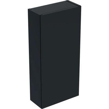 Ifö Elegant Överskåp 1 dörr, 2 hyllor, svart