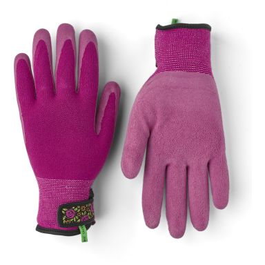 Hestra Pro Garden Bamboo Havehandske Cerise