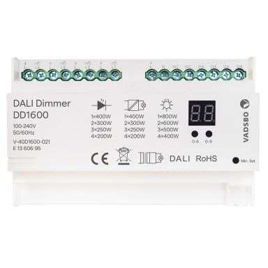 Vadsbo DD1600 Fasdimmer med Dali-protokoll