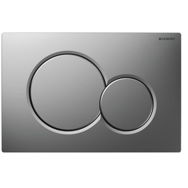 Geberit Sigma 01 Spyleplate dobbeltspyling