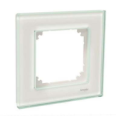 Schneider Electric Exxact Solid Ram glas, vit