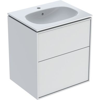 Ifö Sense Art Möbelpaket 2 lådor, smal design, vit