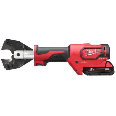 Milwaukee M18 ONE HCC-201C CU/AL-SET Kabelsaks med batteri og lader
