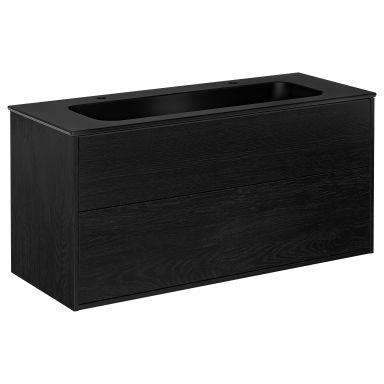 Gustavsberg Artic Kommod 120 cm, med tvättställ, 2 st bl.hål