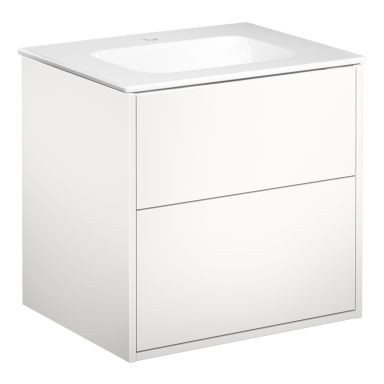 Gustavsberg Artic Allaskaappi valkoinen, 60 cm, pesualtaalla