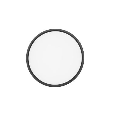 Aneta Lighting RING 20/400 Plafond Ø40 cm, 20 W, svart