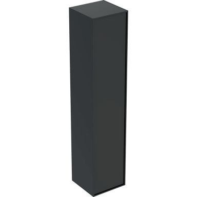 Ifö Sense Art Högskåp 1 dörr, invändig spegel, lava