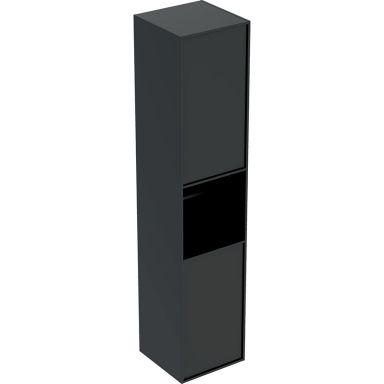 Ifö Sense Art Højskab 2 låger, åben hylde, lava