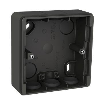 Schneider Electric Exxact Primo Boks IP44, antrasitt