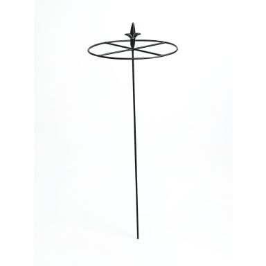 Nelson Garden 6096 Perennatuki musta, Ø28x75 cm