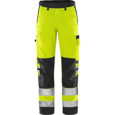 Fristads 2651 GPLU Arbeidsbukse varselgul/svart