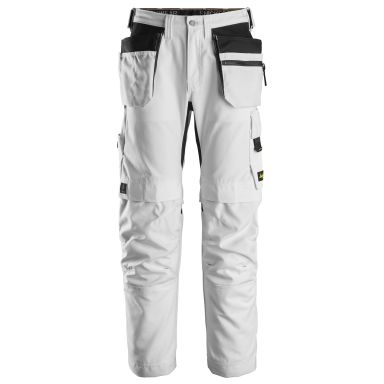 Snickers Workwear 6224 AllroundWork Arbetsbyxa vit