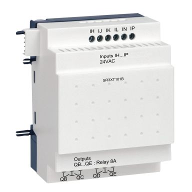Schneider Electric SR3XT101B Modul 6 ingångar, 4 utgångar