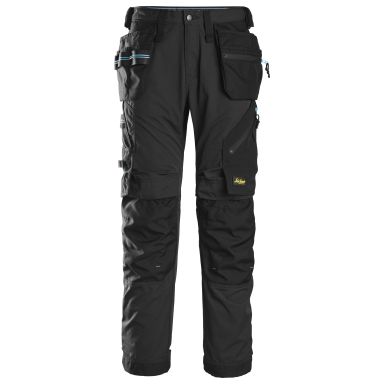 Snickers Workwear 6210 LiteWork Arbetsbyxa svart, med stretch