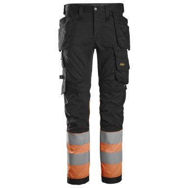Snickers Workwear 6234 Arbeidsbukse svart/oransje