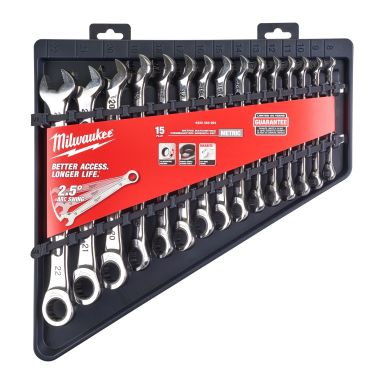 Milwaukee MAX BITE 4932464994 Spärrnyckelsats 15 delar