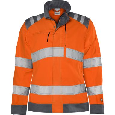 Fristads 4068 GPLU Jakke oransje/grå