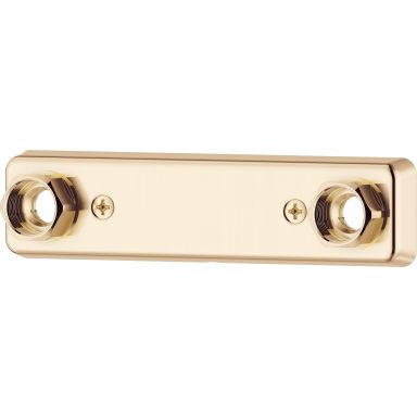 FM Mattsson S600027.60 Blandarfäste Polerad mässing, 160 c/c