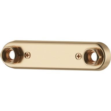 FM Mattsson S600030.62 Blandarfäste Oval, borstad mässing