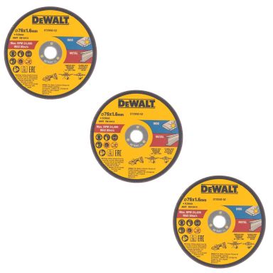 Dewalt DT20592-QZ Kapskiva 76 mm, 3-pack