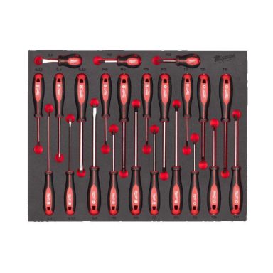 Milwaukee 4932479830 Steel Storage Skruvmejselsats 23 delar