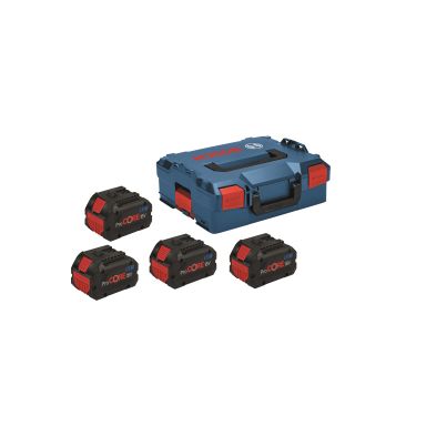 Bosch 4x ProCORE 18V 5,5Ah Batteripakke 5,5 Ah
