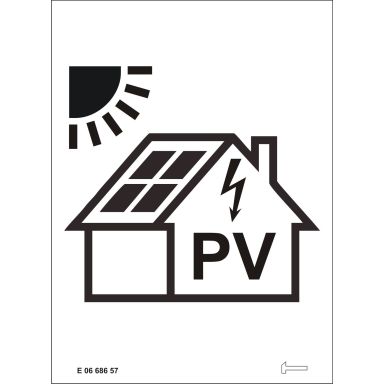 Hammarprodukter V5308044 Dekal för solcellsanläggning