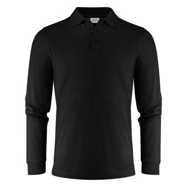 Printer Surf Pro LS Poloshirt Sort