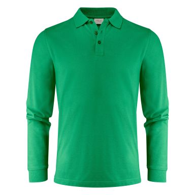 Printer Surf Pro LS Poloshirt Frisk grøn