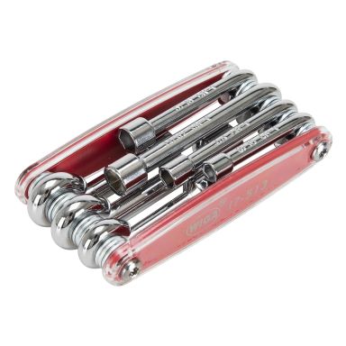 PELA 506457 Hylsnyckelsats 7 delar, 3/16&quot-1/2&quot