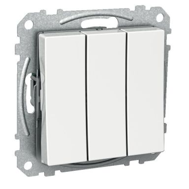 Schneider Electric Exxact WDE002513 Painike 1+1+1, VP/16A/IP21 2X UKJ