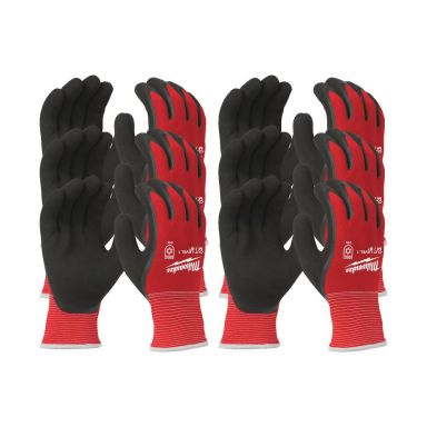Milwaukee 1/A Vinterhanske varmforet, latexhanske, 12-pakk, CL1/A