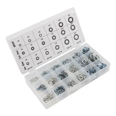 PELA 508685 Låsbricka sats, 720 delar
