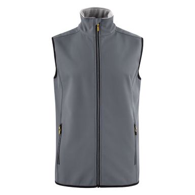 Printer Trial Vest Softshellvest Stålgrå