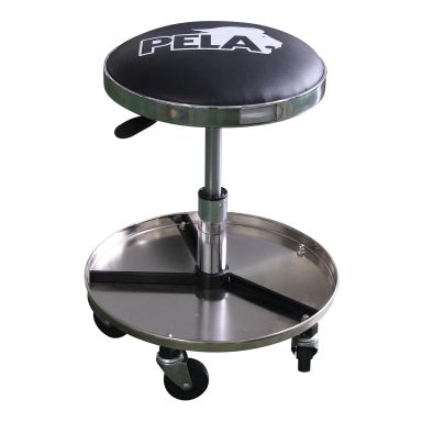 PELA Profi 496069 Työjakkara pyörillä, 450-560 mm