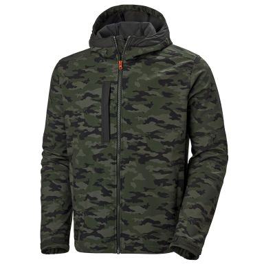Helly Hansen Workwear Kensington 74230-481 Softshelljakke med hette, kamuflasje